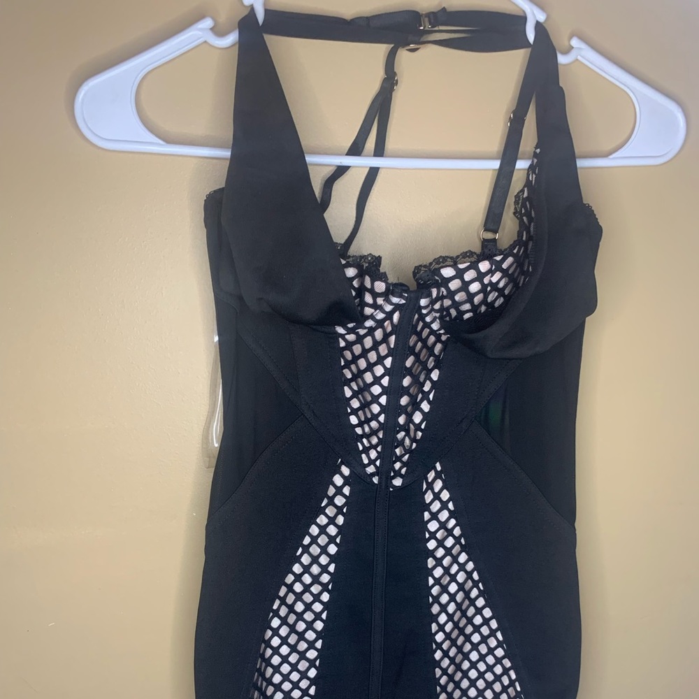 Sexy black mini dress size S